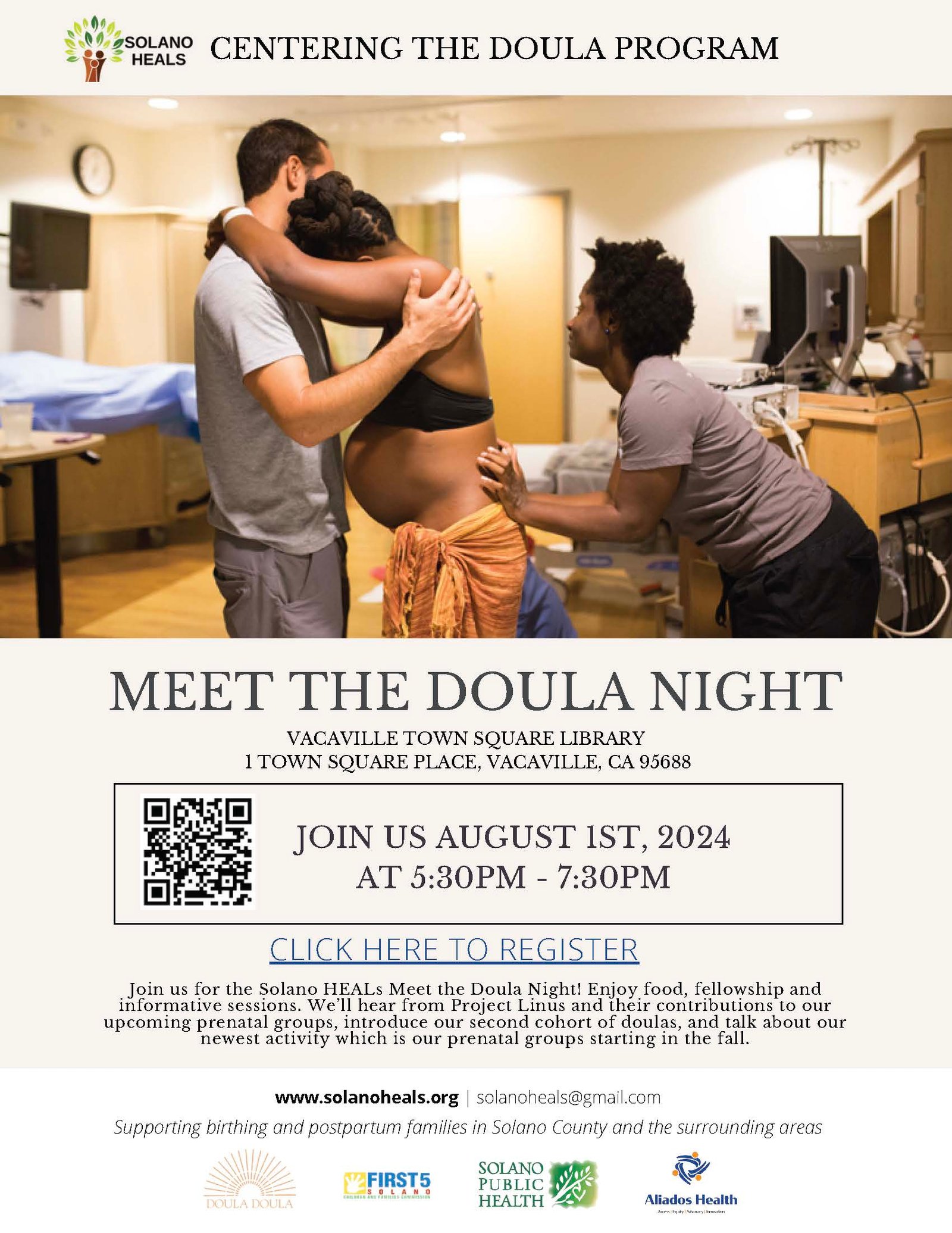 Solano HEALs - Centering The Doula Program